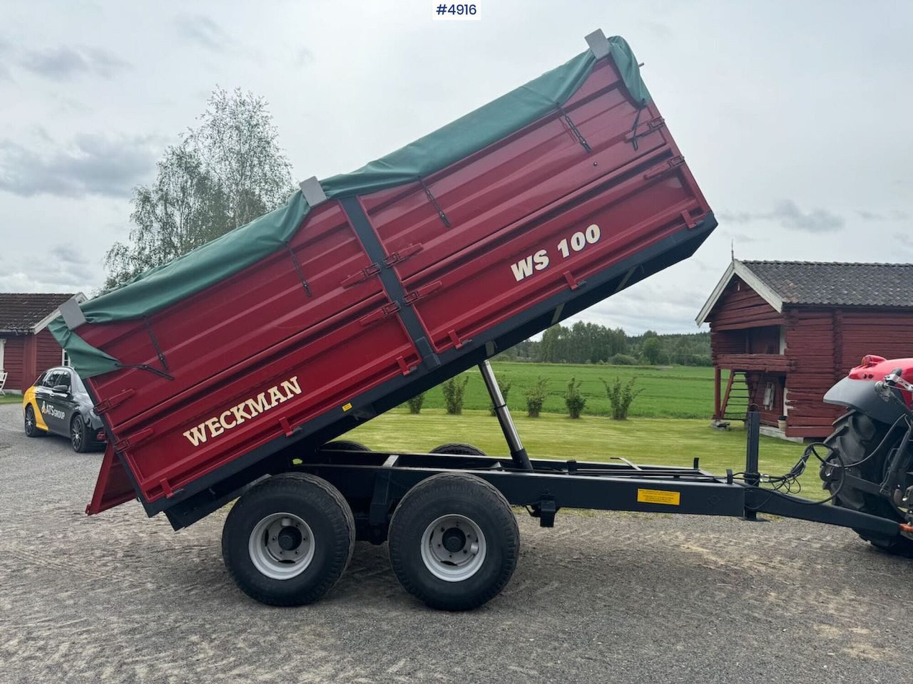 2008 Weckman WS100 - Trailer pertanian: gambar 3 2008 Weckman WS100 - Trailer pertanian: gambar 3