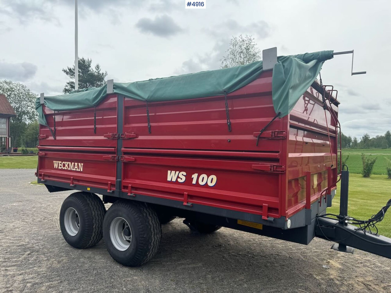 2008 Weckman WS100 - Trailer pertanian: gambar 2 2008 Weckman WS100 - Trailer pertanian: gambar 2