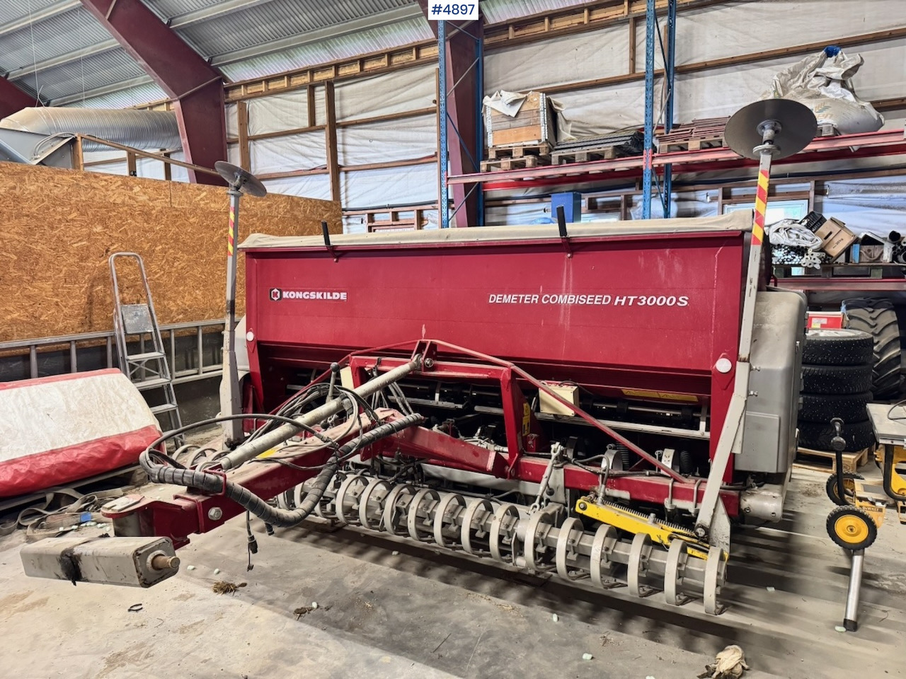 2009 Kongskilde Combiseed HT3000S Seeder. - Menggabungkan bor benih: gambar 2 2009 Kongskilde Combiseed HT3000S Seeder. - Menggabungkan bor benih: gambar 2