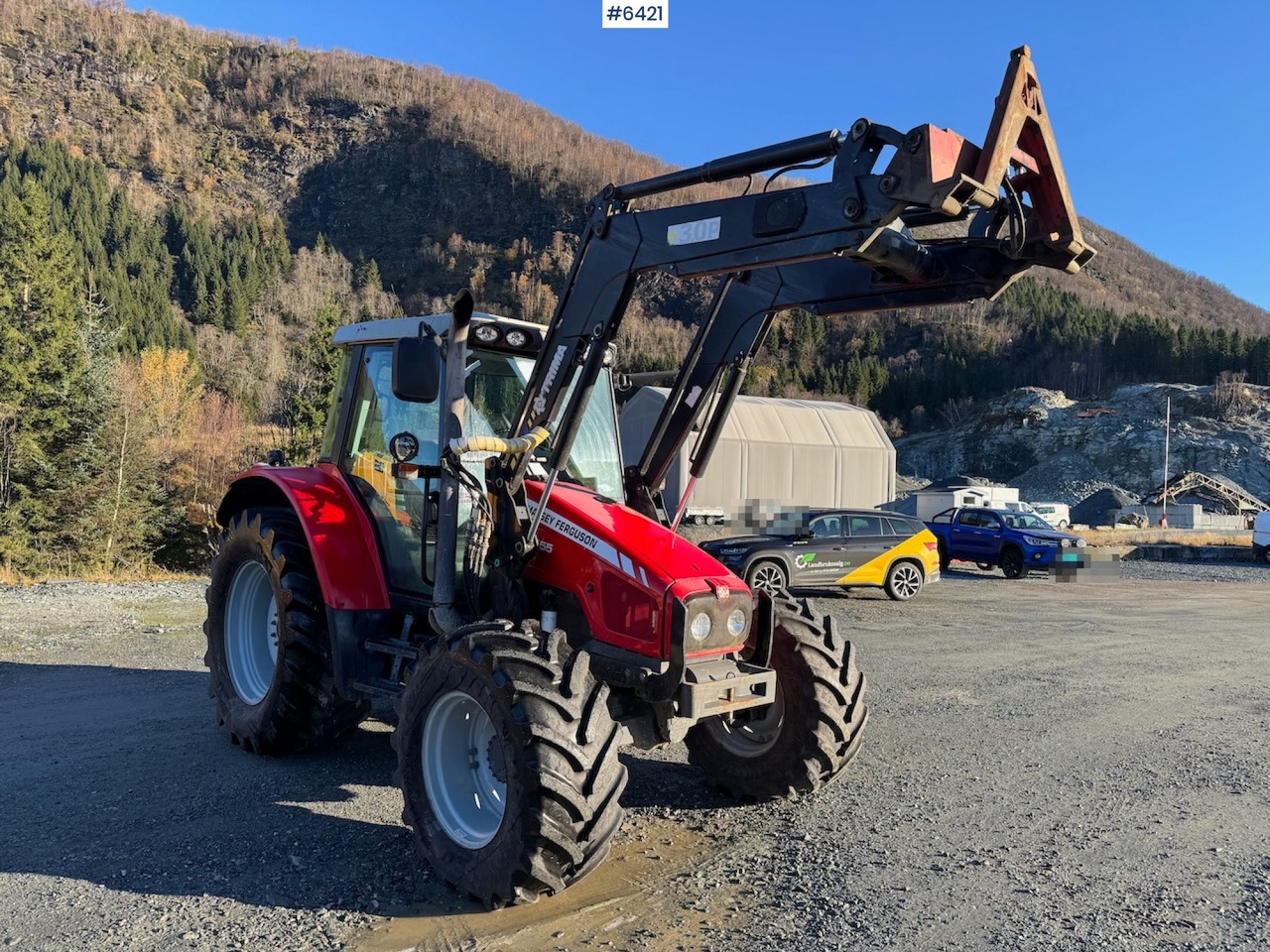 2009 Massey Ferguson 6455 Dyna-6 w/ front loader. - Traktor: gambar 2 2009 Massey Ferguson 6455 Dyna-6 w/ front loader. - Traktor: gambar 2