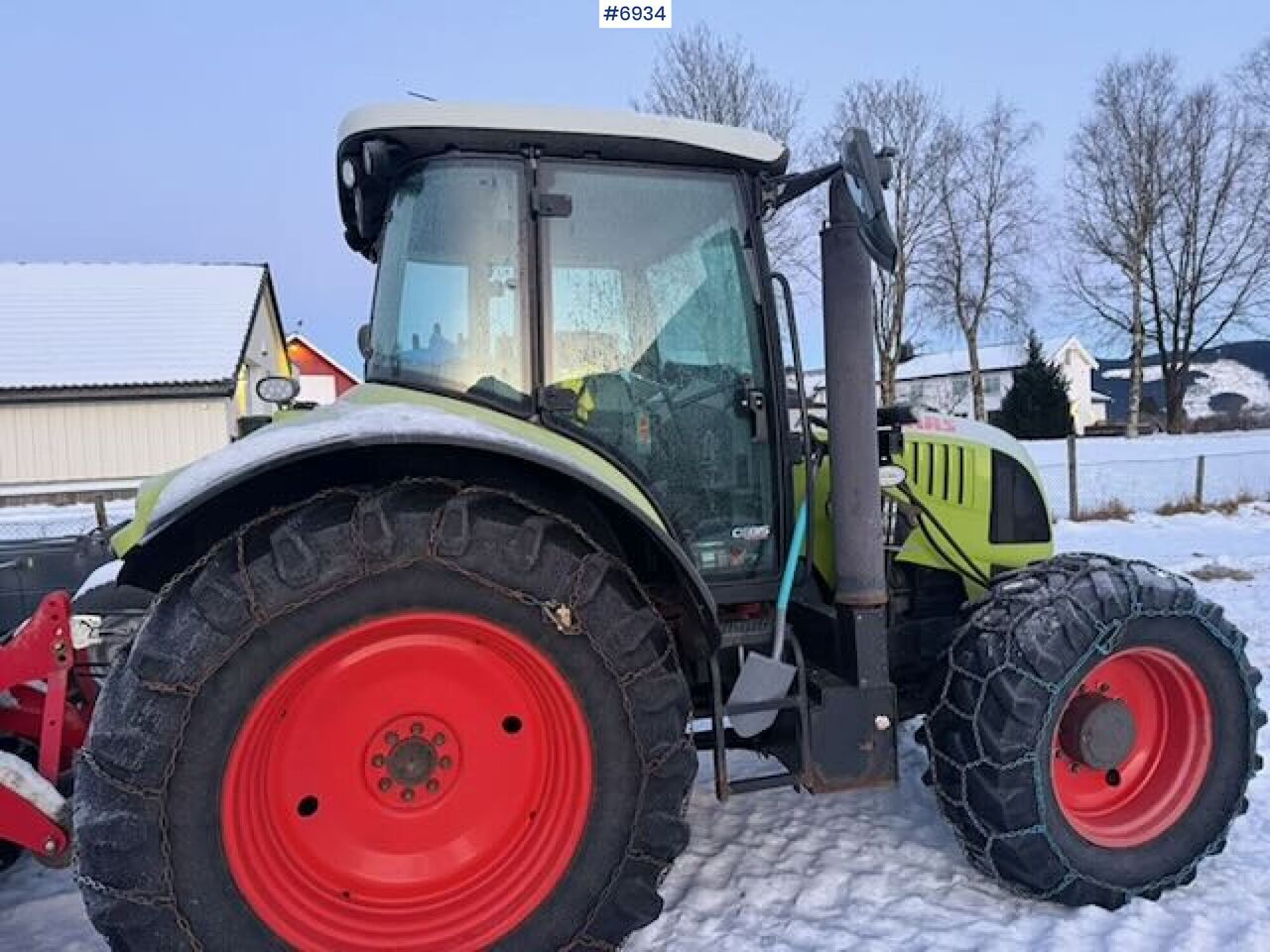 2010 Claas Arion 540 w/ Front loader and snow plow - Traktor: gambar 5 2010 Claas Arion 540 w/ Front loader and snow plow - Traktor: gambar 5