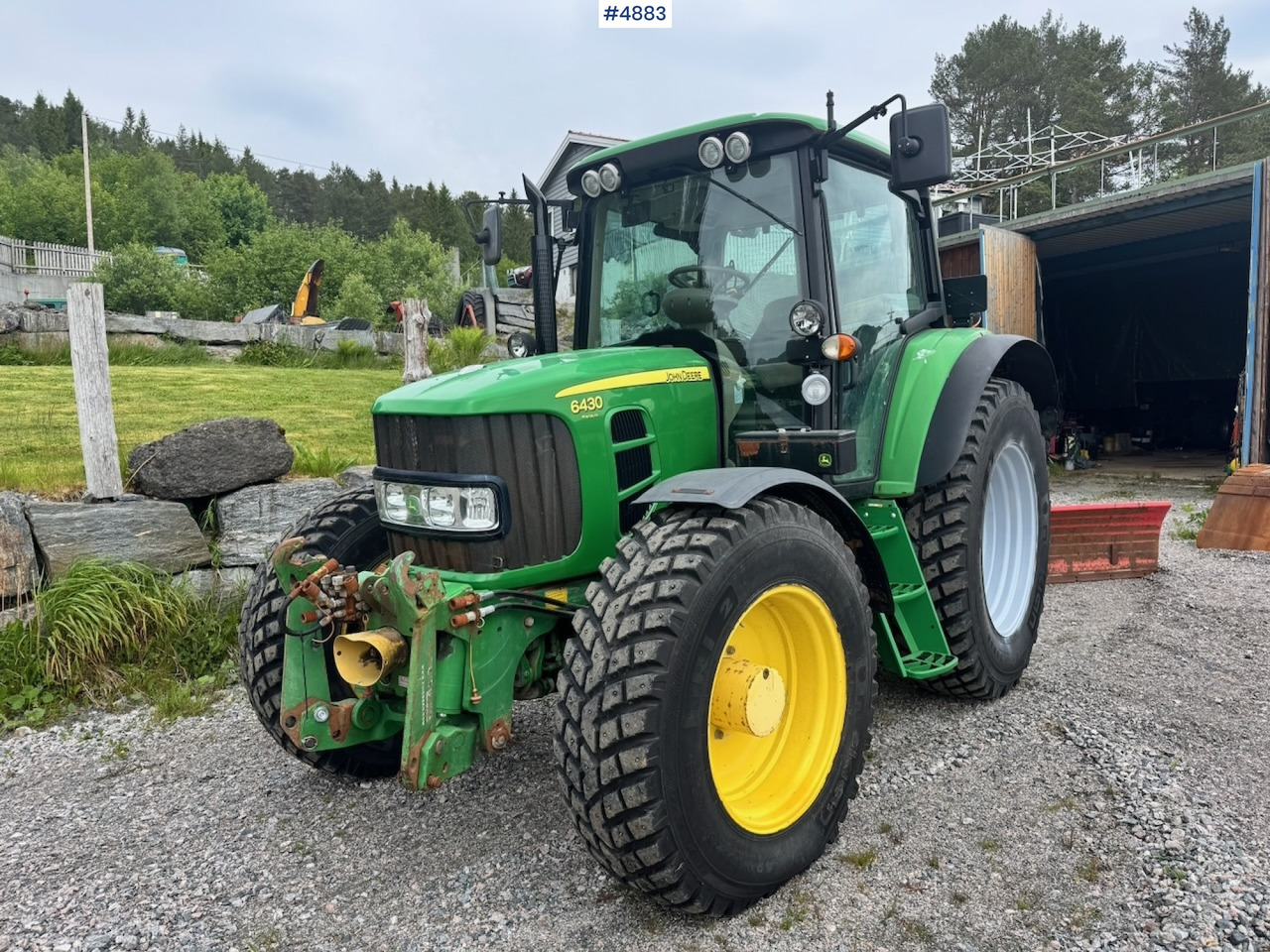 2010 John Deere 6430 w/ Front Hydraulics and Front PTO. 2910 hours! - Traktor: gambar 1 2010 John Deere 6430 w/ Front Hydraulics and Front PTO. 2910 hours! - Traktor: gambar 1