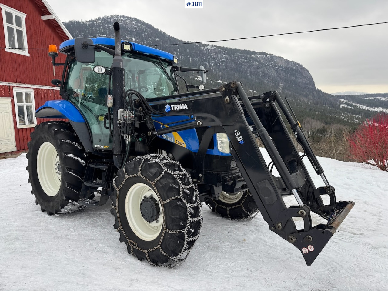 2010 New Holland T6020 Elite w/front loader - Traktor: gambar 2 2010 New Holland T6020 Elite w/front loader - Traktor: gambar 2