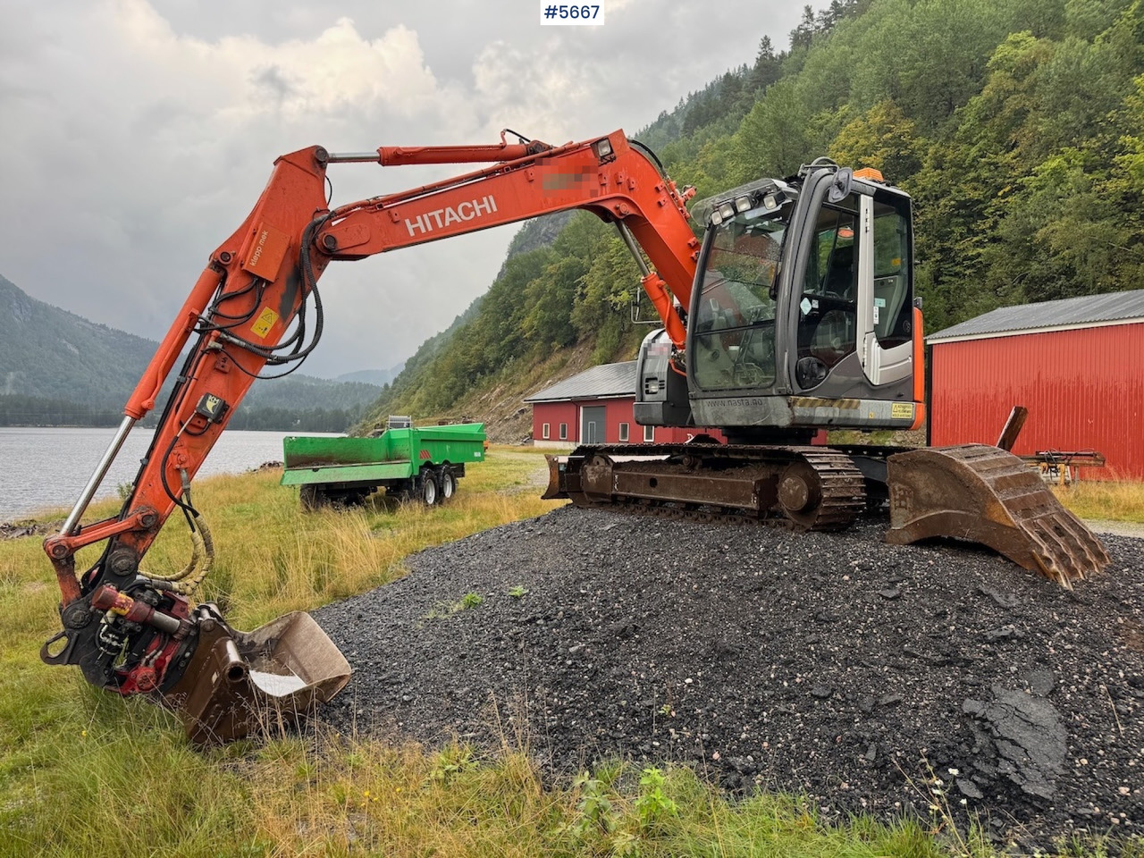 2011 Hitachi ZX 85 US-3 w/rotor tilt and buckets - Ekskavator: gambar 3 2011 Hitachi ZX 85 US-3 w/rotor tilt and buckets - Ekskavator: gambar 3