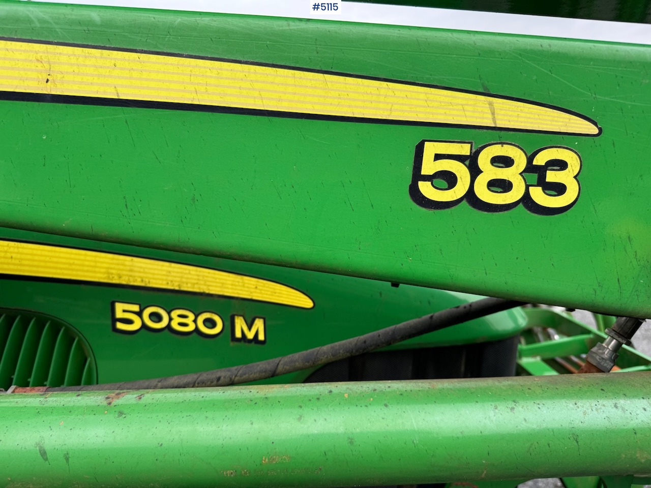 2011 John Deere 5080 M m/frontlaster. Lite timer! - Traktor: gambar 2 2011 John Deere 5080 M m/frontlaster. Lite timer! - Traktor: gambar 2
