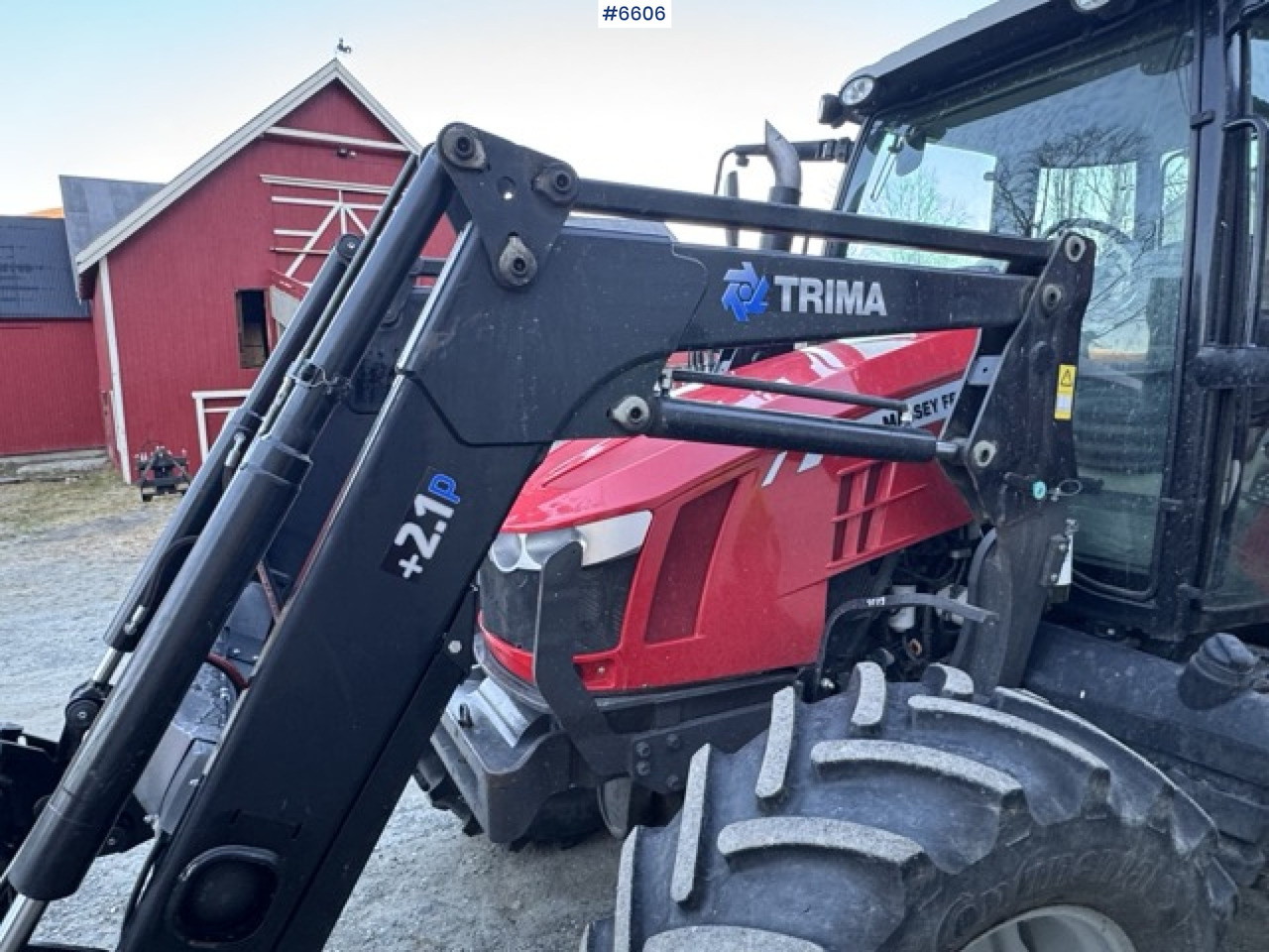 Traktor 2013 Massey Ferguson 5610 Dyna-4 with front loader. SEE VIDEO!: gambar 19