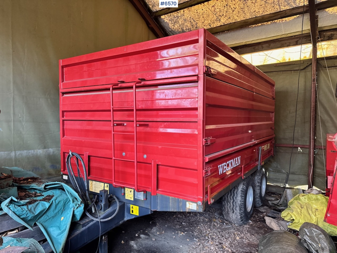 2013 Weckman WS-80. - Trailer pertanian: gambar 3 2013 Weckman WS-80. - Trailer pertanian: gambar 3