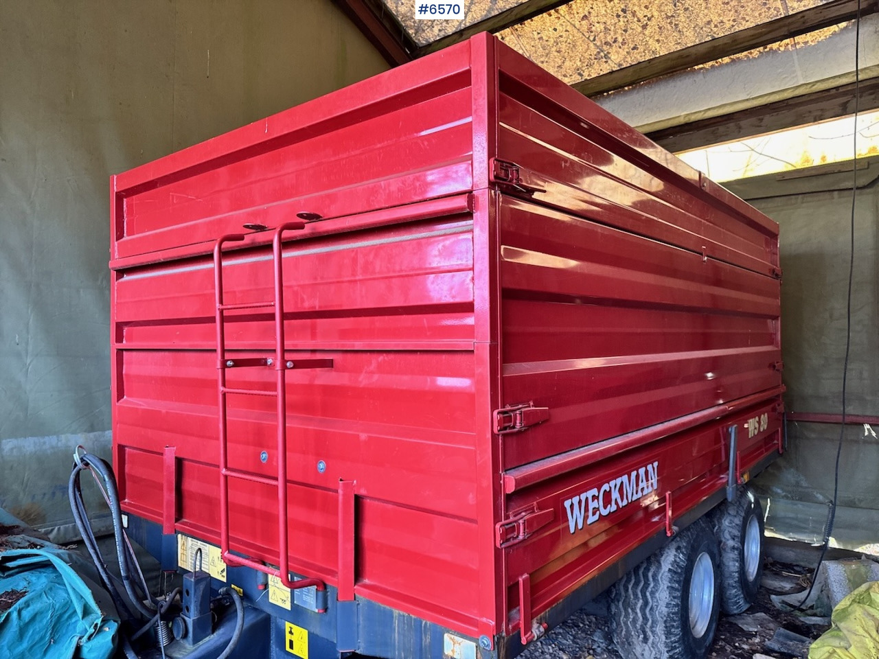 2013 Weckman WS-80. - Trailer pertanian: gambar 2 2013 Weckman WS-80. - Trailer pertanian: gambar 2