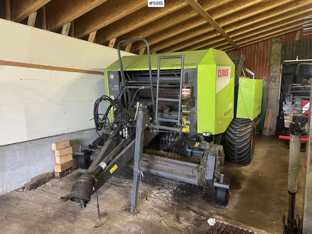 2014 Claas Rollant 375 uniwrap - Peralatan untuk pembuatan jerami: gambar 1 2014 Claas Rollant 375 uniwrap - Peralatan untuk pembuatan jerami: gambar 1