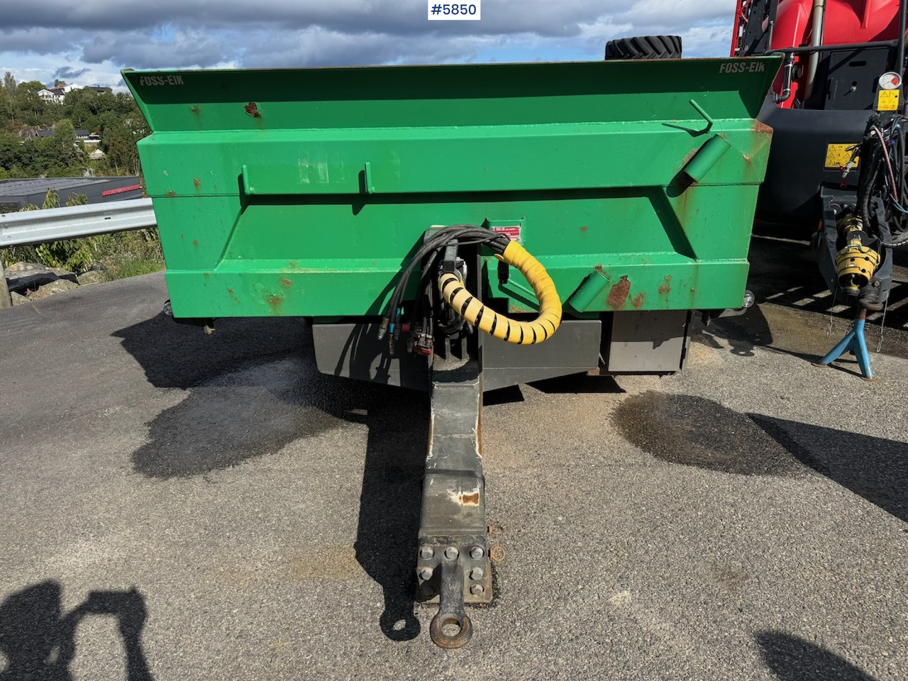 2015 Foss EIK 5.150 Dumper with 50 km/h. - Trailer jungkit pertanian/ Tempat sampah: gambar 3 2015 Foss EIK 5.150 Dumper with 50 km/h. - Trailer jungkit pertanian/ Tempat sampah: gambar 3