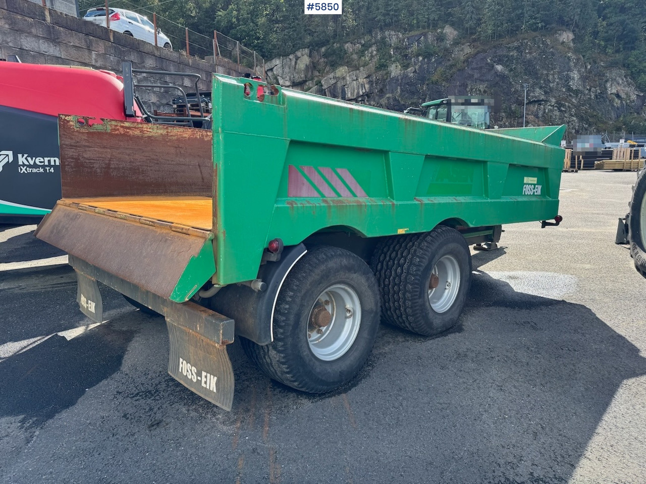 2015 Foss EIK 5.150 Dumper with 50 km/h. - Trailer jungkit pertanian/ Tempat sampah: gambar 5 2015 Foss EIK 5.150 Dumper with 50 km/h. - Trailer jungkit pertanian/ Tempat sampah: gambar 5