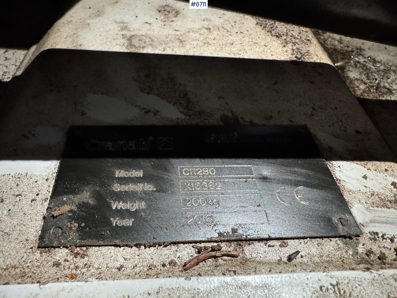 2016 Cranab CR280 Pinch - Grapple: gambar 5 2016 Cranab CR280 Pinch - Grapple: gambar 5