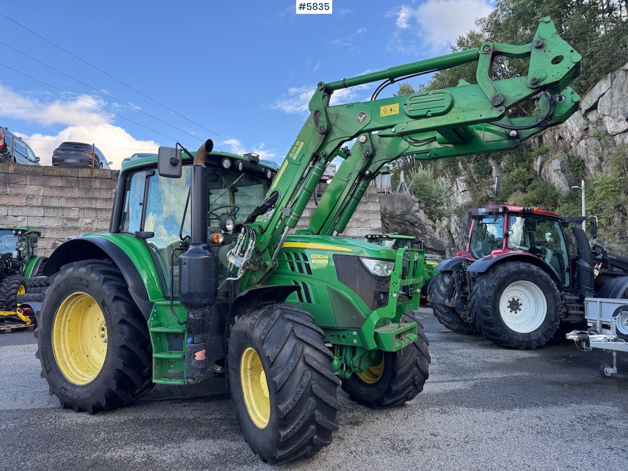 2016 John Deere 6130M w/ front loader. - Traktor: gambar 3 2016 John Deere 6130M w/ front loader. - Traktor: gambar 3
