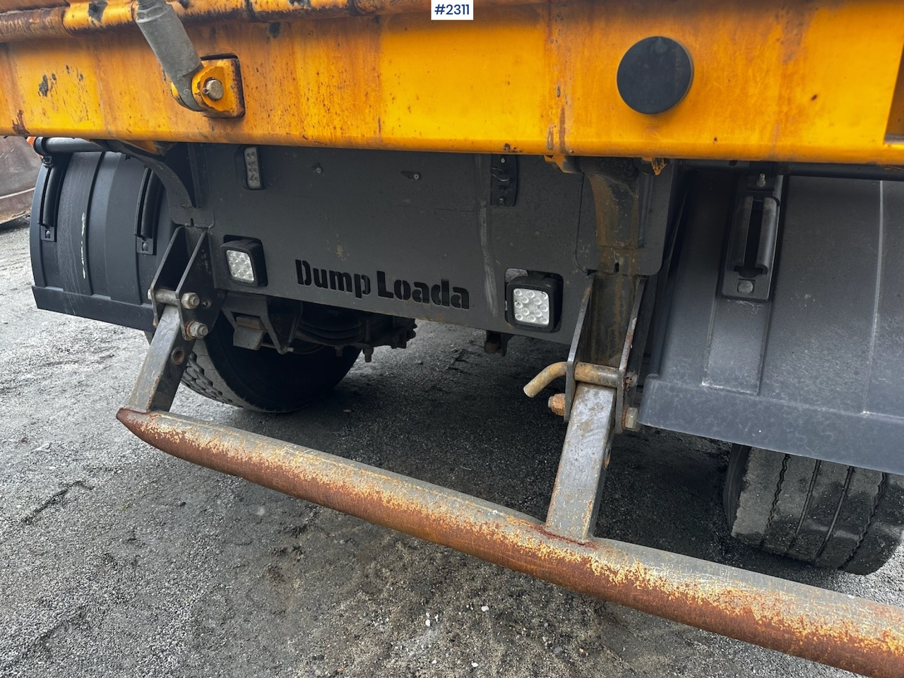 Trailer jungkit pertanian/ Tempat sampah 2016 Stronga DL1200 tractor trailer.: gambar 19