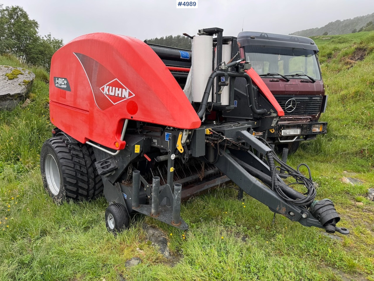 2017 Kuhn i-BIO+ Intelliwrap. - Peralatan untuk pembuatan jerami: gambar 4 2017 Kuhn i-BIO+ Intelliwrap. - Peralatan untuk pembuatan jerami: gambar 4
