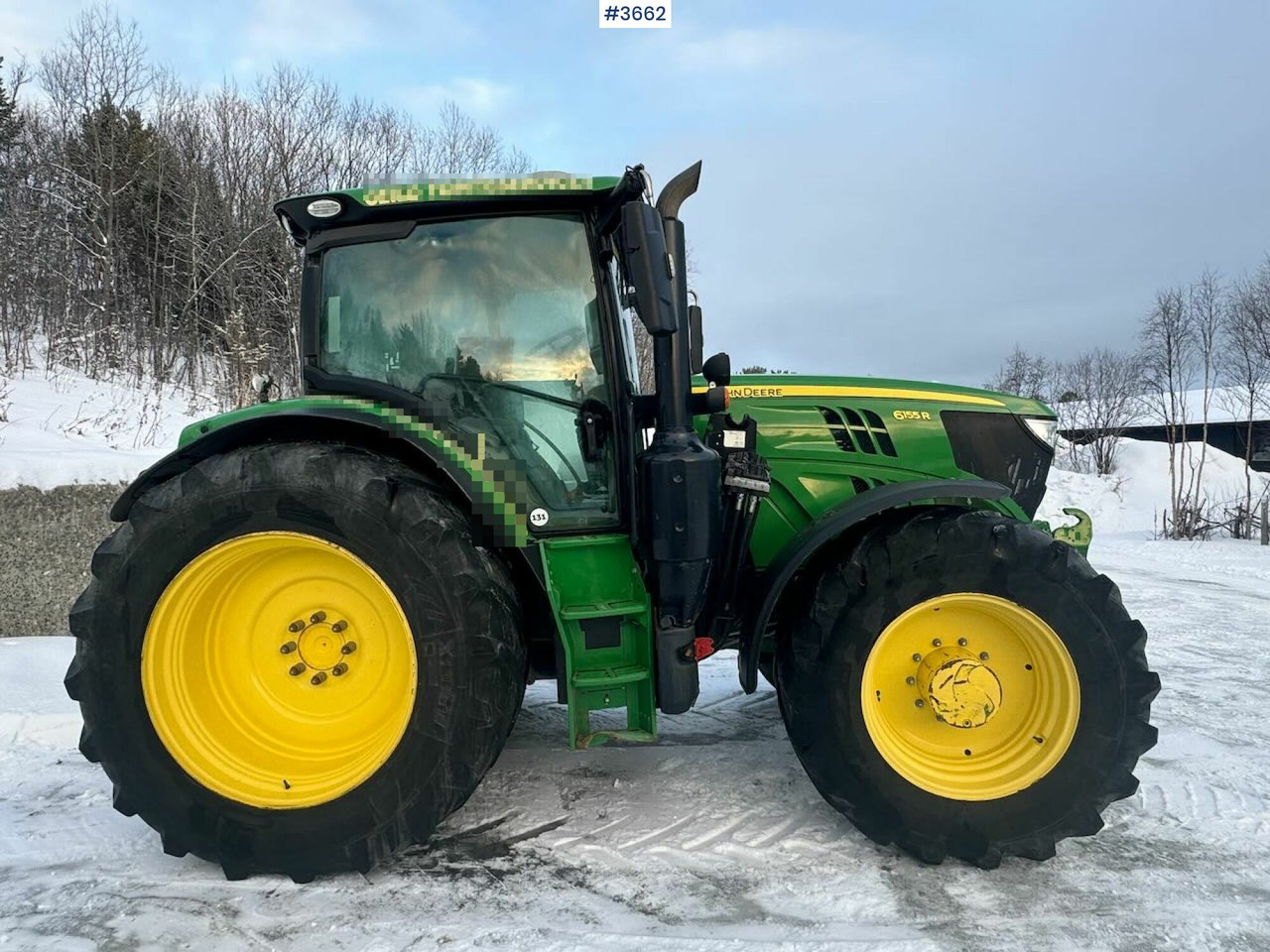 2018 John Deere 6155R 4x4 - Traktor: gambar 2 2018 John Deere 6155R 4x4 - Traktor: gambar 2