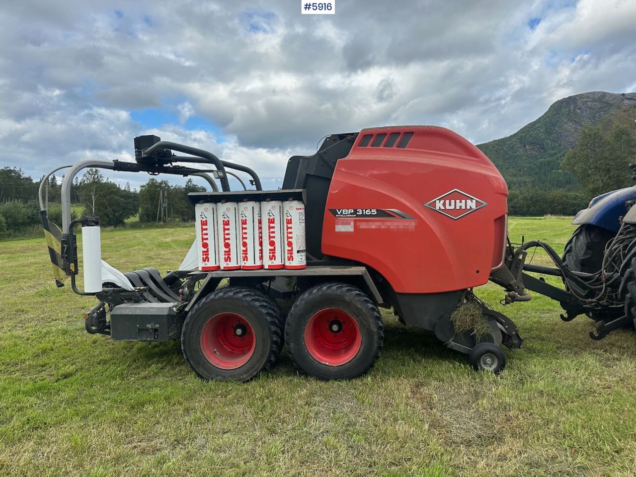 2018 Kuhn VBP 3165 Intelliwrap round baler - Peralatan untuk pembuatan jerami: gambar 3 2018 Kuhn VBP 3165 Intelliwrap round baler - Peralatan untuk pembuatan jerami: gambar 3