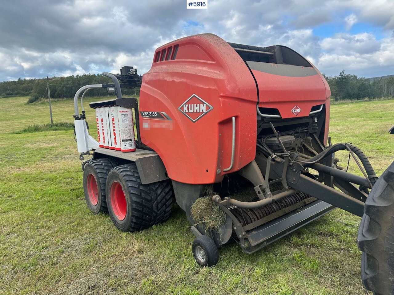 2018 Kuhn VBP 3165 Intelliwrap round baler - Peralatan untuk pembuatan jerami: gambar 2 2018 Kuhn VBP 3165 Intelliwrap round baler - Peralatan untuk pembuatan jerami: gambar 2