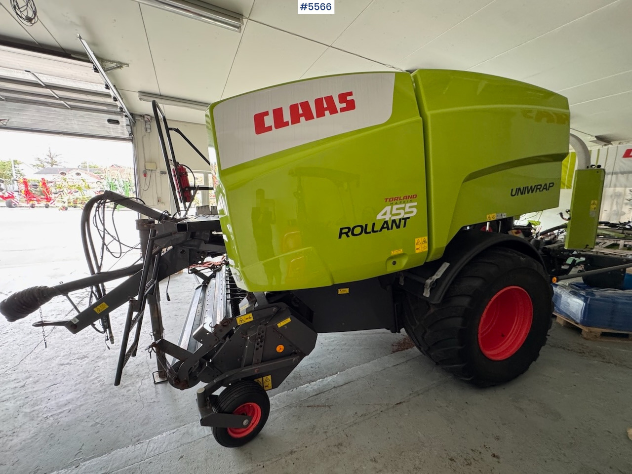 2019 Claas Rollant 455 Uniwrap - Peralatan untuk pembuatan jerami: gambar 5 2019 Claas Rollant 455 Uniwrap - Peralatan untuk pembuatan jerami: gambar 5