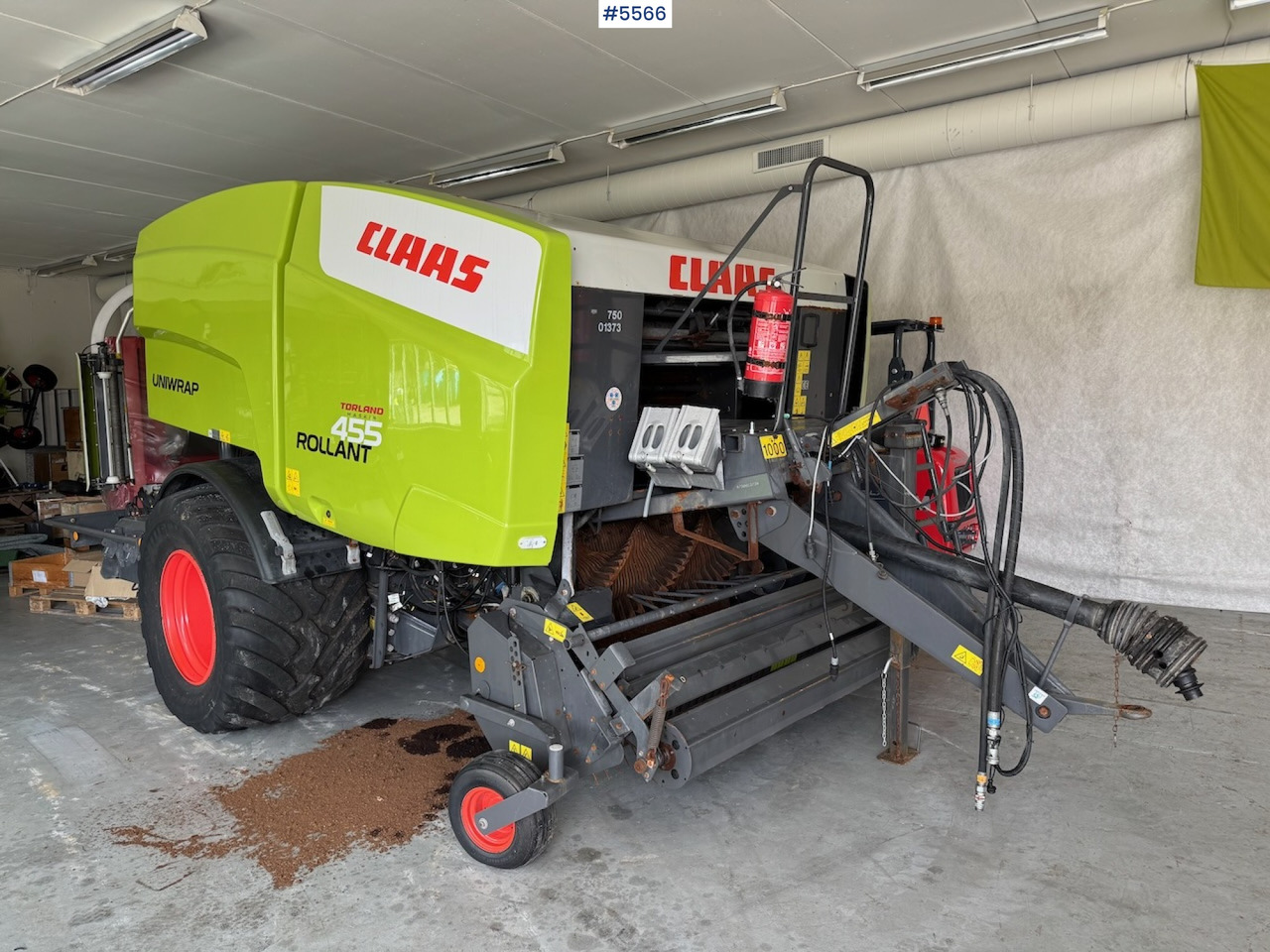 2019 Claas Rollant 455 Uniwrap - Peralatan untuk pembuatan jerami: gambar 1 2019 Claas Rollant 455 Uniwrap - Peralatan untuk pembuatan jerami: gambar 1