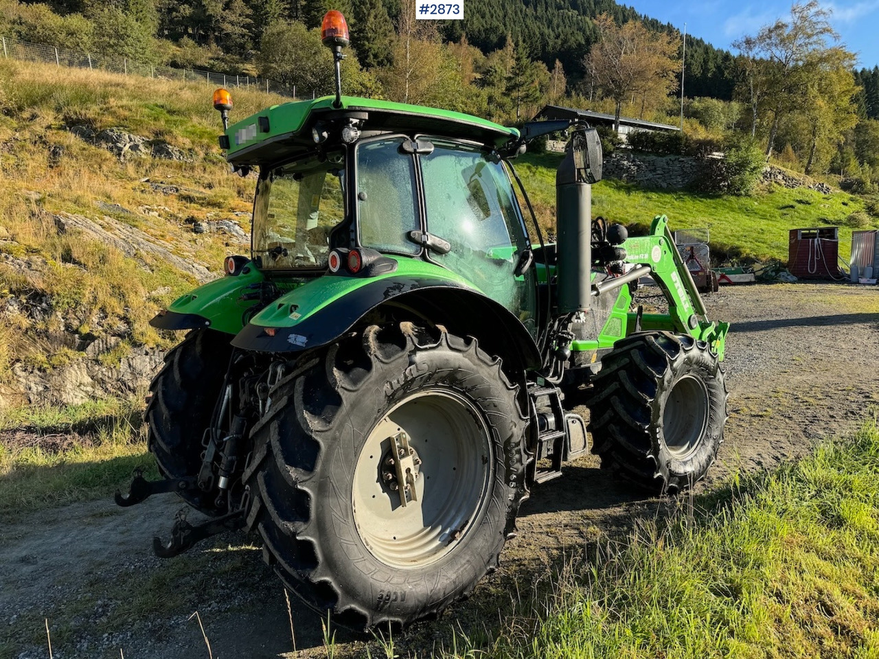 2019 Deutz-Fahr 6120 TV w/front loader and twin wheels - Traktor: gambar 5 2019 Deutz-Fahr 6120 TV w/front loader and twin wheels - Traktor: gambar 5