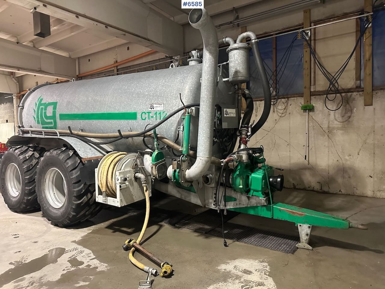 2019 Garcia vacuum truck 11.2 m³ w/ cannon. Never been dirty in. - Mesin pengolahan tanah: gambar 1 2019 Garcia vacuum truck 11.2 m³ w/ cannon. Never been dirty in. - Mesin pengolahan tanah: gambar 1