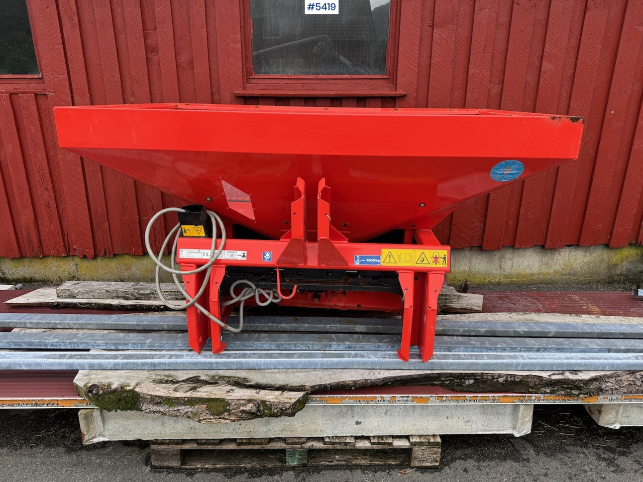 2019 Rauch MDS 19.1 Q fertilizer spreader. - Penyebar pupuk: gambar 1 2019 Rauch MDS 19.1 Q fertilizer spreader. - Penyebar pupuk: gambar 1