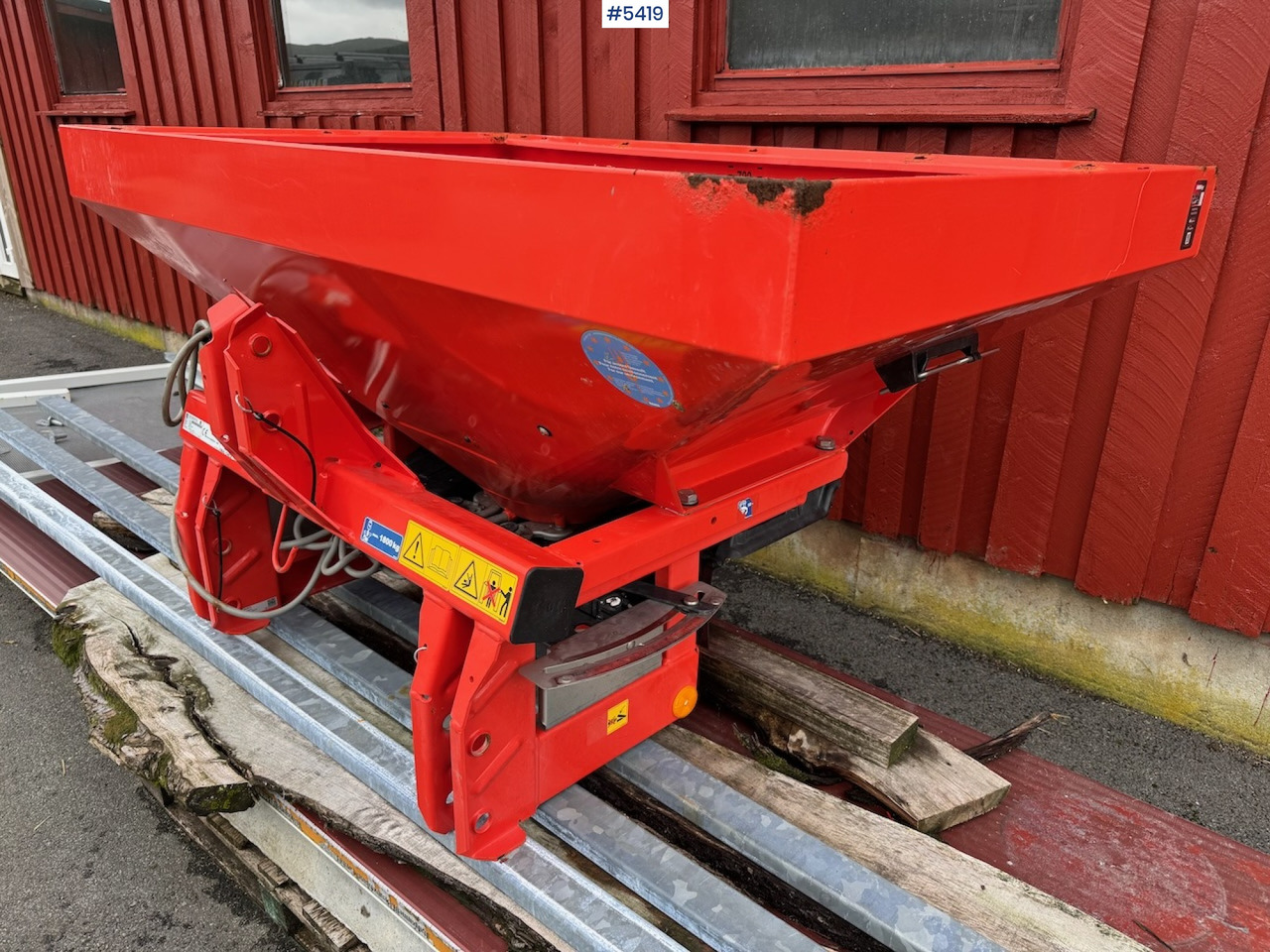 Penyebar pupuk 2019 Rauch MDS 19.1 Q fertilizer spreader.: gambar 6