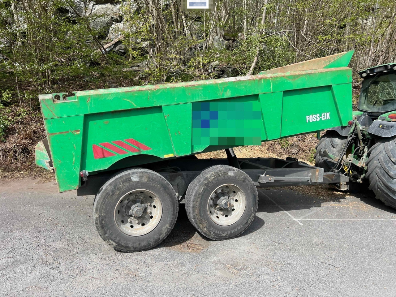 2020 Foss Eik 5.150 2 axle tractor trailer - Trailer pertanian: gambar 2 2020 Foss Eik 5.150 2 axle tractor trailer - Trailer pertanian: gambar 2
