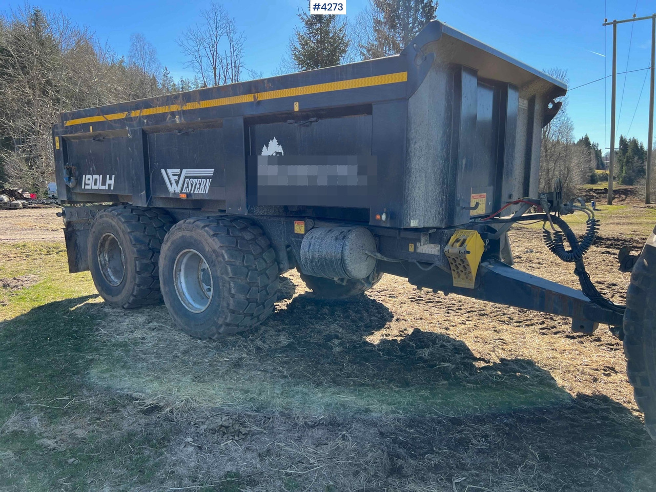 2020 Richard Western wf19DLH 2 axle dump trailer for tractor - Trailer jungkit pertanian/ Tempat sampah: gambar 1 2020 Richard Western wf19DLH 2 axle dump trailer for tractor - Trailer jungkit pertanian/ Tempat sampah: gambar 1