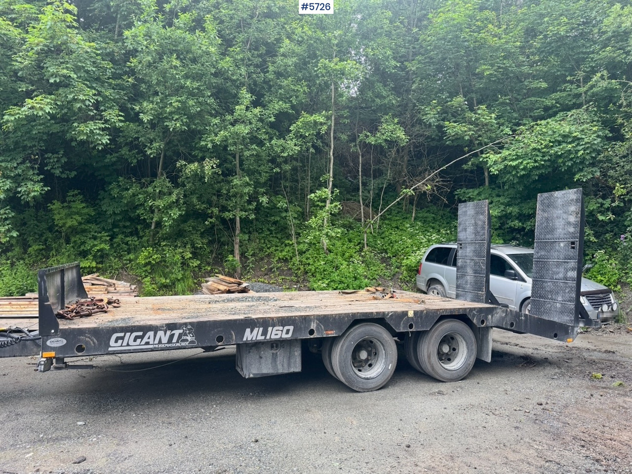 2023 Gigant ML-160 Machine trailer for tractor. - Trailer low bed: gambar 2 2023 Gigant ML-160 Machine trailer for tractor. - Trailer low bed: gambar 2
