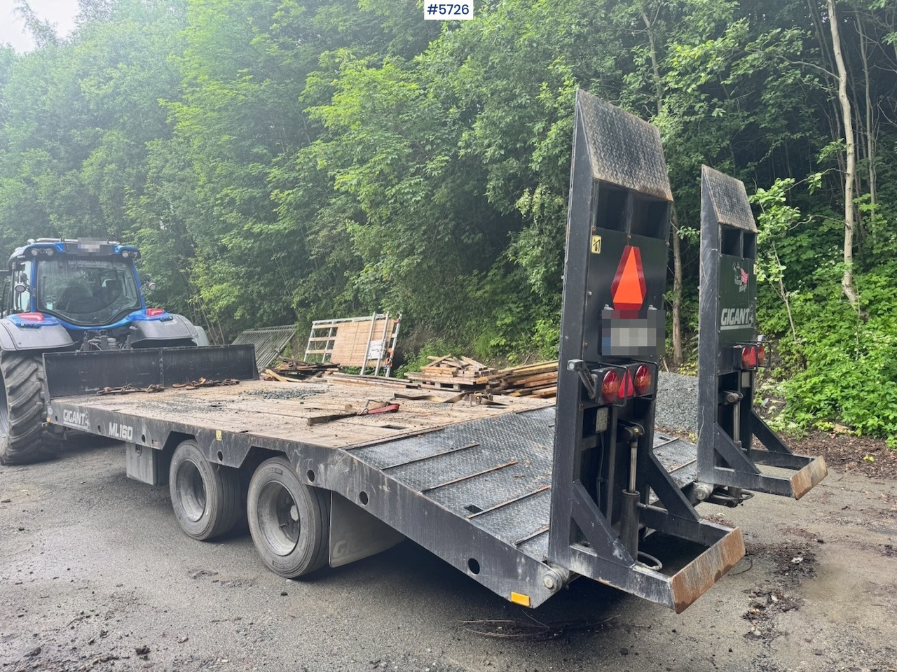 2023 Gigant ML-160 Machine trailer for tractor. - Trailer low bed: gambar 3 2023 Gigant ML-160 Machine trailer for tractor. - Trailer low bed: gambar 3