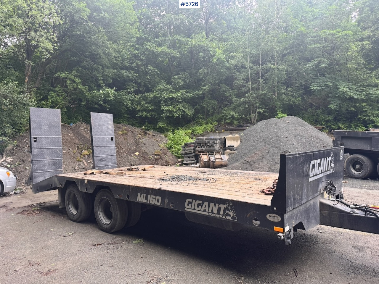 2023 Gigant ML-160 Machine trailer for tractor. - Trailer low bed: gambar 5 2023 Gigant ML-160 Machine trailer for tractor. - Trailer low bed: gambar 5