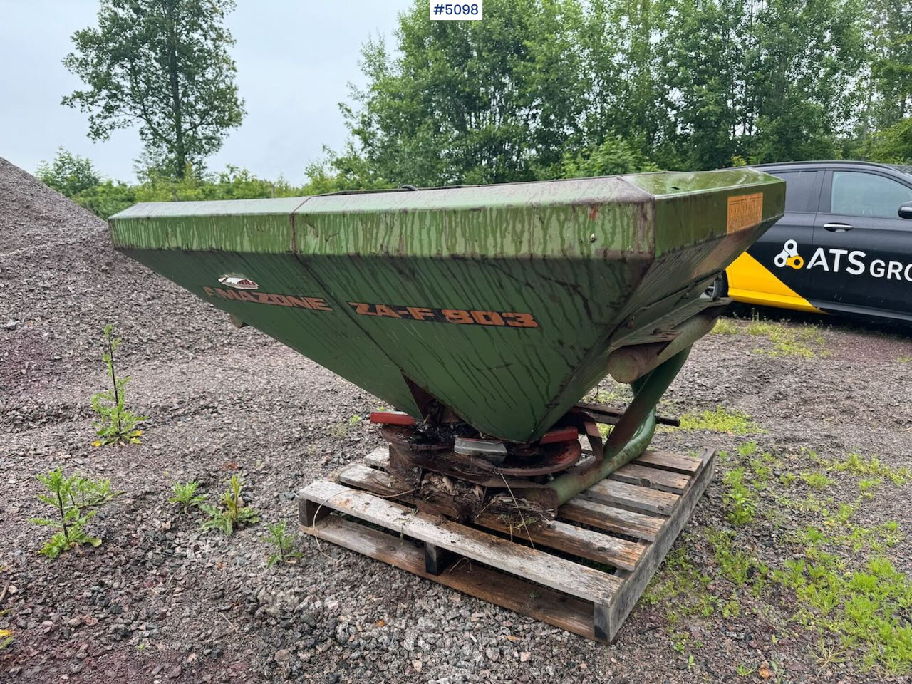 Amazone ZA-F 803 Repair object - Penyebar pupuk: gambar 5 Amazone ZA-F 803 Repair object - Penyebar pupuk: gambar 5