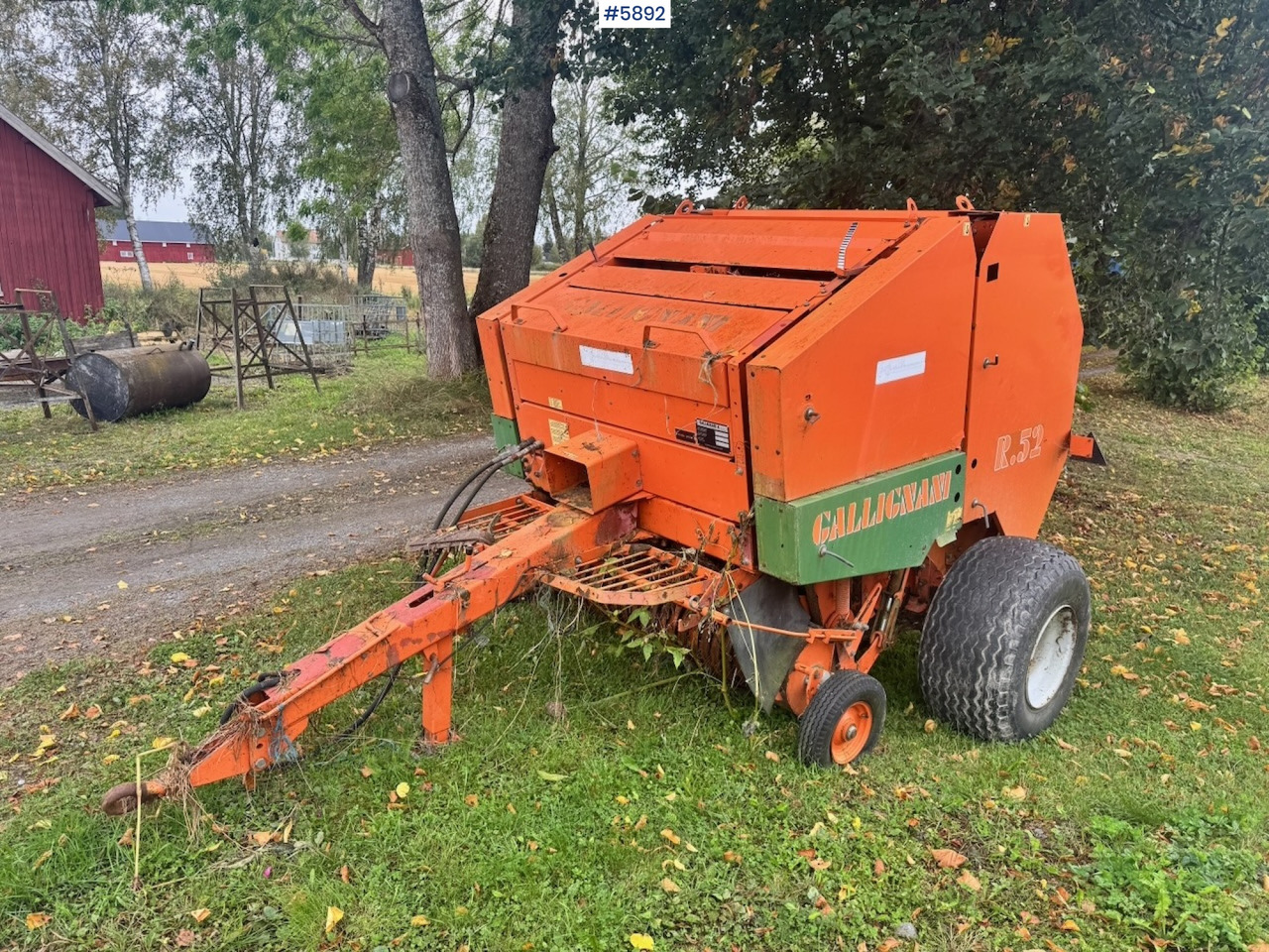Approx. 1990 Callignani R52 Round baler - Peralatan untuk pembuatan jerami: gambar 3 Approx. 1990 Callignani R52 Round baler - Peralatan untuk pembuatan jerami: gambar 3