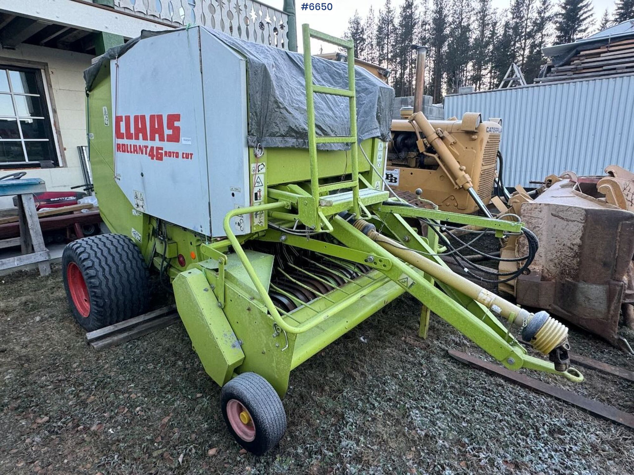 Claas Rollant 46 Roto cut - Peralatan untuk pembuatan jerami: gambar 1 Claas Rollant 46 Roto cut - Peralatan untuk pembuatan jerami: gambar 1
