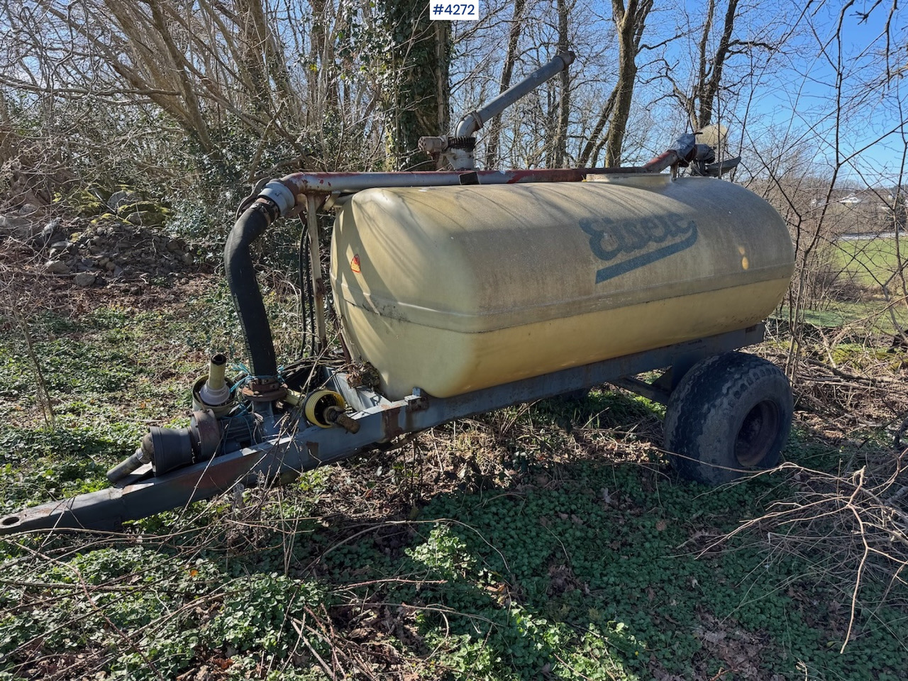 Eisele 3300 liter Manure spreader - Penyebar kotoran: gambar 2 Eisele 3300 liter Manure spreader - Penyebar kotoran: gambar 2