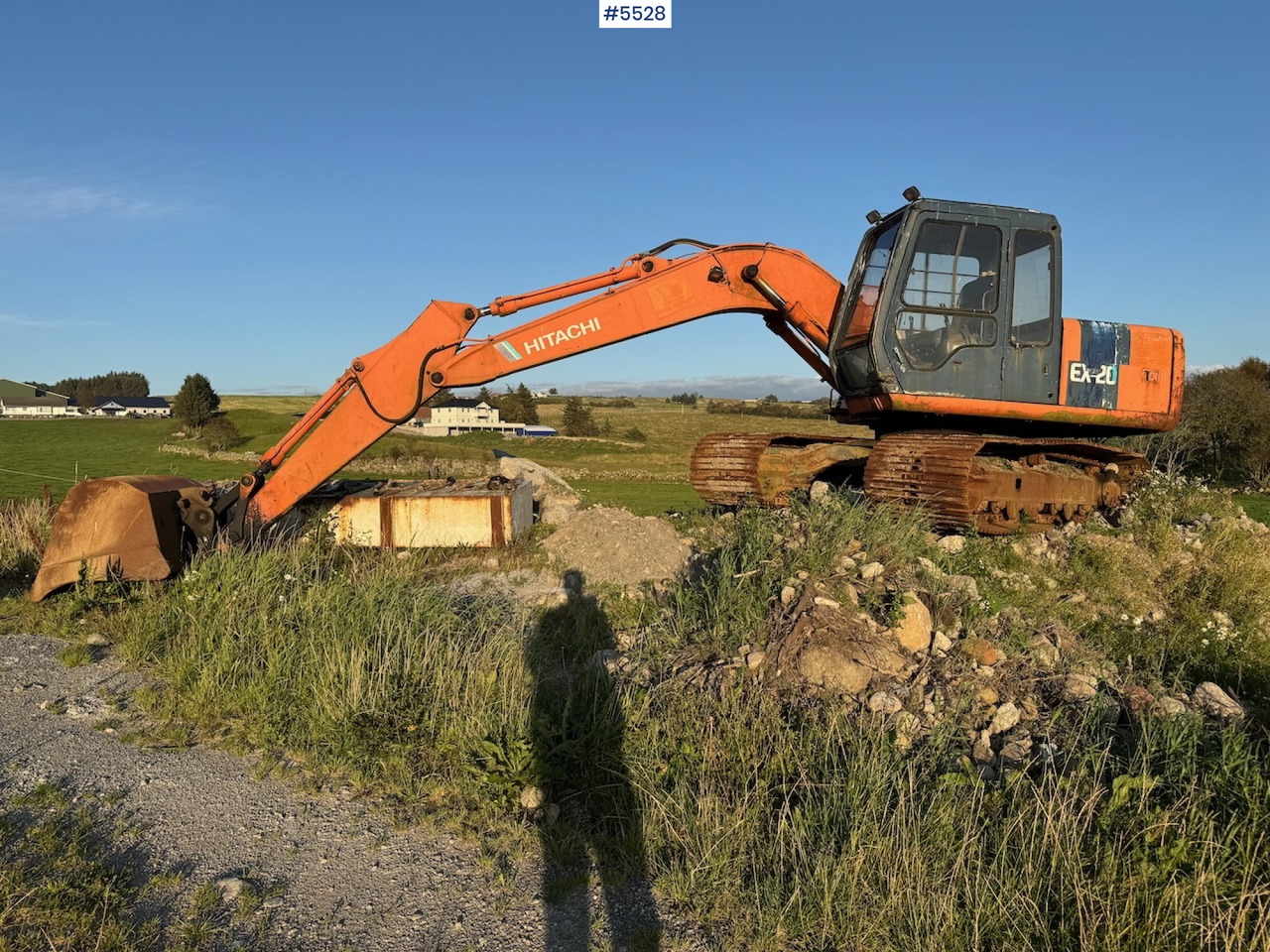 Hitachi EX 120-2. - Ekskavator: gambar 2 Hitachi EX 120-2. - Ekskavator: gambar 2