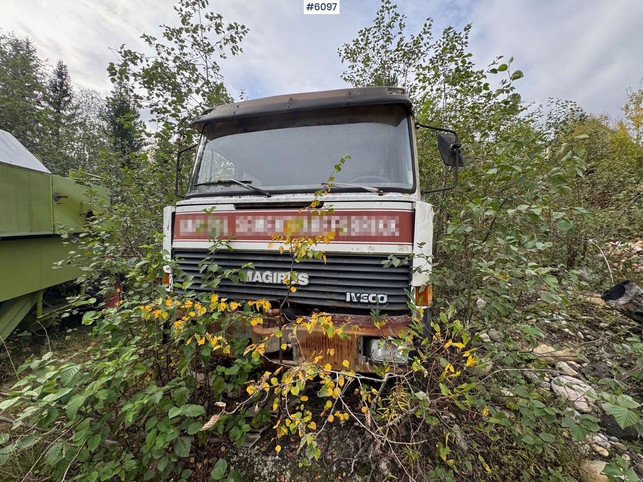 Iveco 256 M 19 FL (Magirus-Deutz) concrete truck. Partially a repair project. - Truk pengaduk beton: gambar 5 Iveco 256 M 19 FL (Magirus-Deutz) concrete truck. Partially a repair project. - Truk pengaduk beton: gambar 5