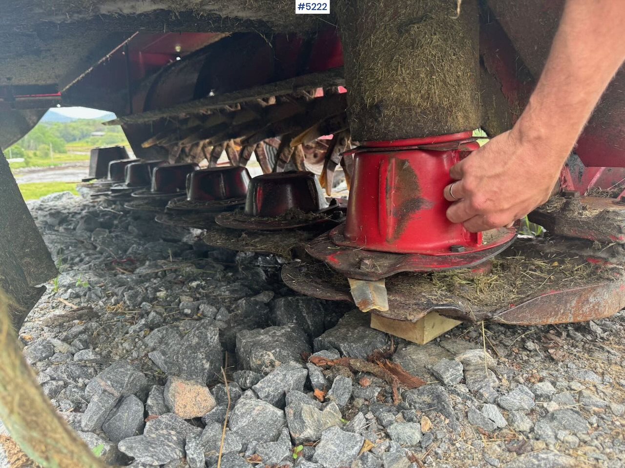 Peralatan untuk pembuatan jerami JF GMS 2800 Forage Harvester: gambar 11