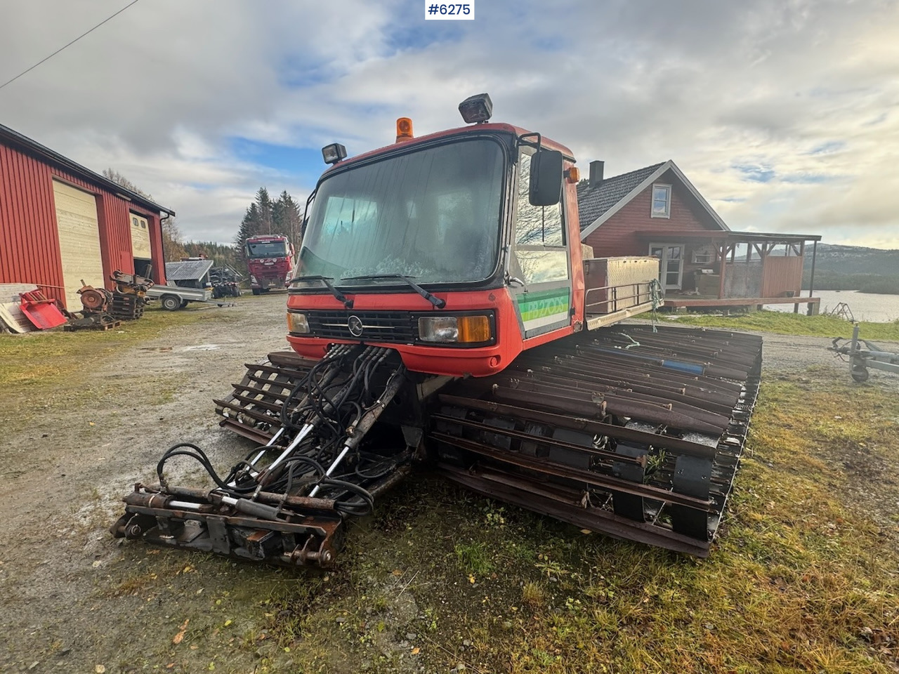 1985 Kässbohrer PB 270DS treadle machine w/ cutters and smoothing board - Kendaraan Kota/ Khusus: gambar 3 1985 Kässbohrer PB 270DS treadle machine w/ cutters and smoothing board - Kendaraan Kota/ Khusus: gambar 3