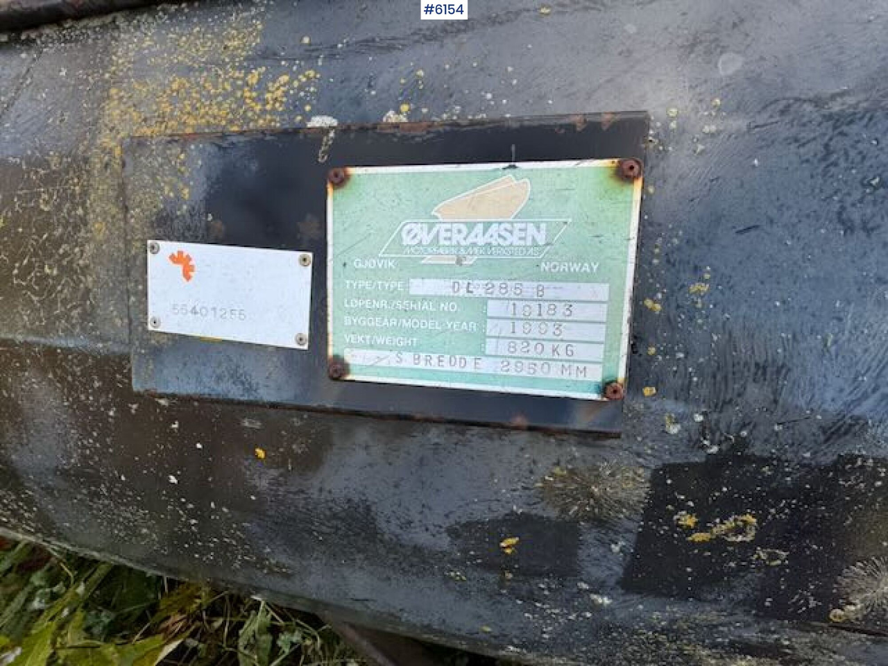 Kendaraan Kota/ Khusus 1993 Øveråsen D-2285B diagonal snow plow: gambar 19 Kendaraan Kota/ Khusus 1993 Øveråsen D-2285B diagonal snow plow: gambar 19