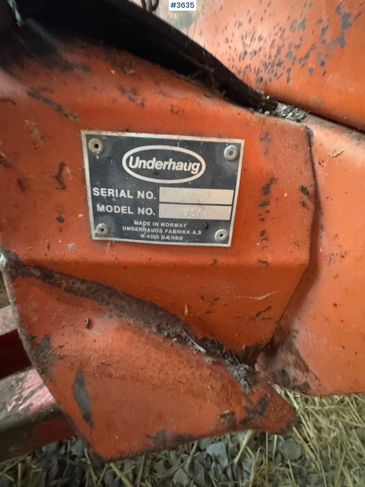 Peralatan untuk pembuatan jerami Kverneland UN7000 unloading trailer: gambar 17