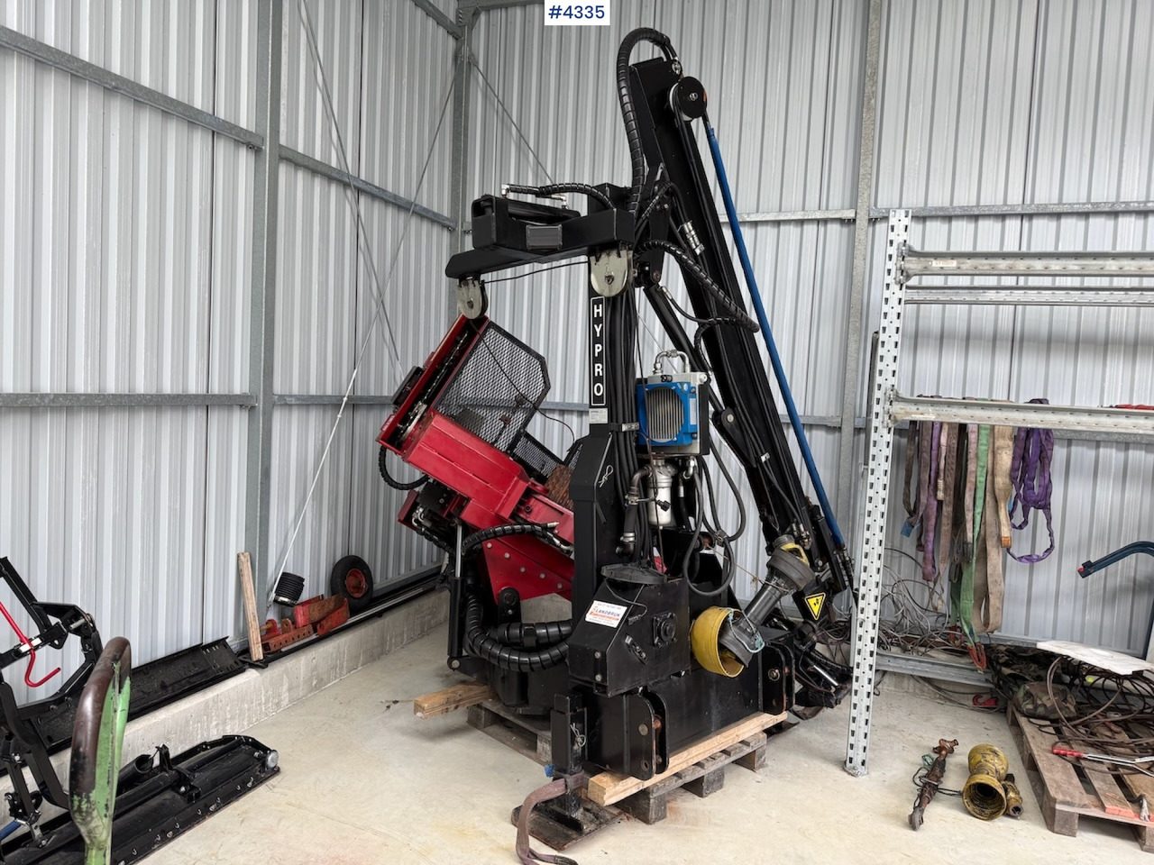 2014 Hypro 450 XL Harvesting unit for tractor. - Lampiran untuk Mesin kehutanan: gambar 2 2014 Hypro 450 XL Harvesting unit for tractor. - Lampiran untuk Mesin kehutanan: gambar 2