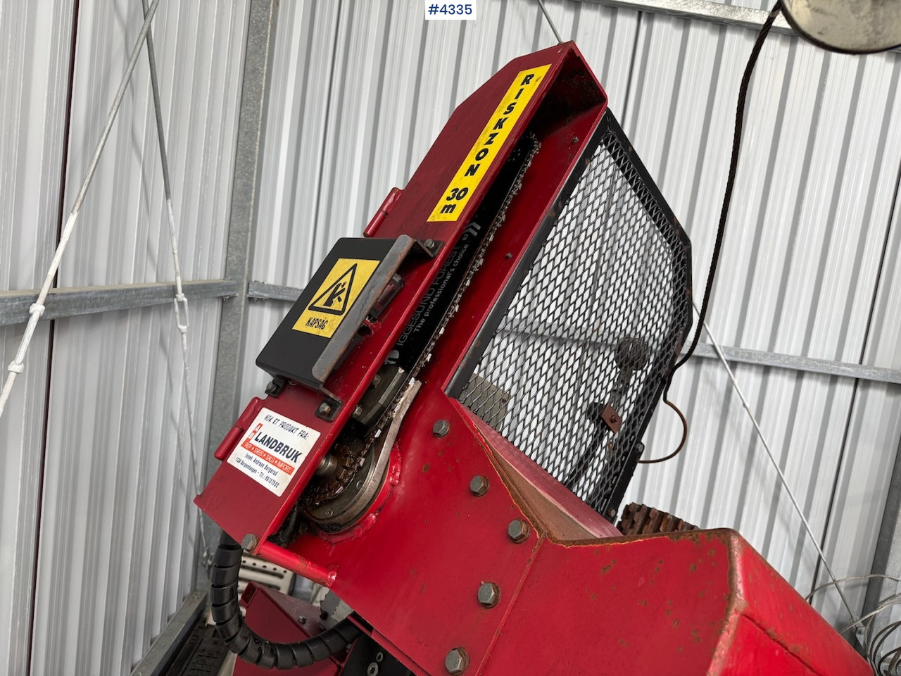 Lampiran untuk Mesin kehutanan 2014 Hypro 450 XL Harvesting unit for tractor.: gambar 9