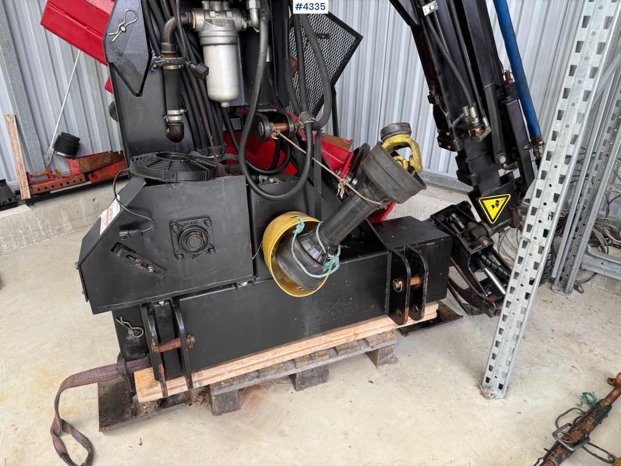 Lampiran untuk Mesin kehutanan 2014 Hypro 450 XL Harvesting unit for tractor.: gambar 6