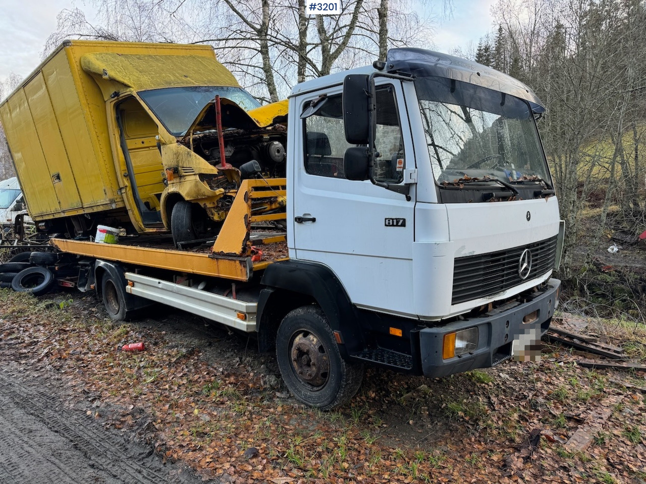 Mercedes Benz 817 tow truck - Mobil derek: gambar 4 Mercedes Benz 817 tow truck - Mobil derek: gambar 4