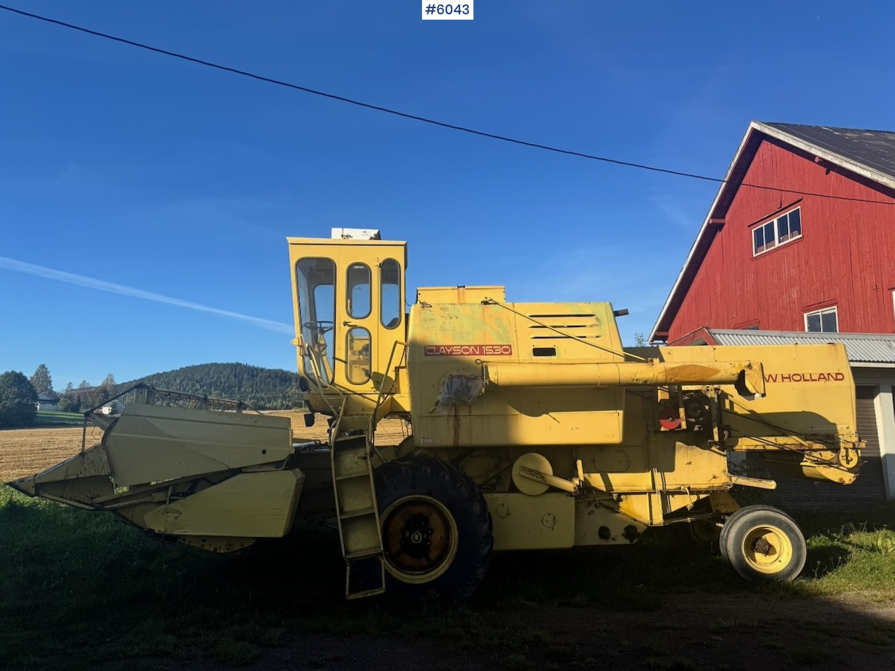 New Holland Clayson 1530 - Pemanen gabungan: gambar 3 New Holland Clayson 1530 - Pemanen gabungan: gambar 3