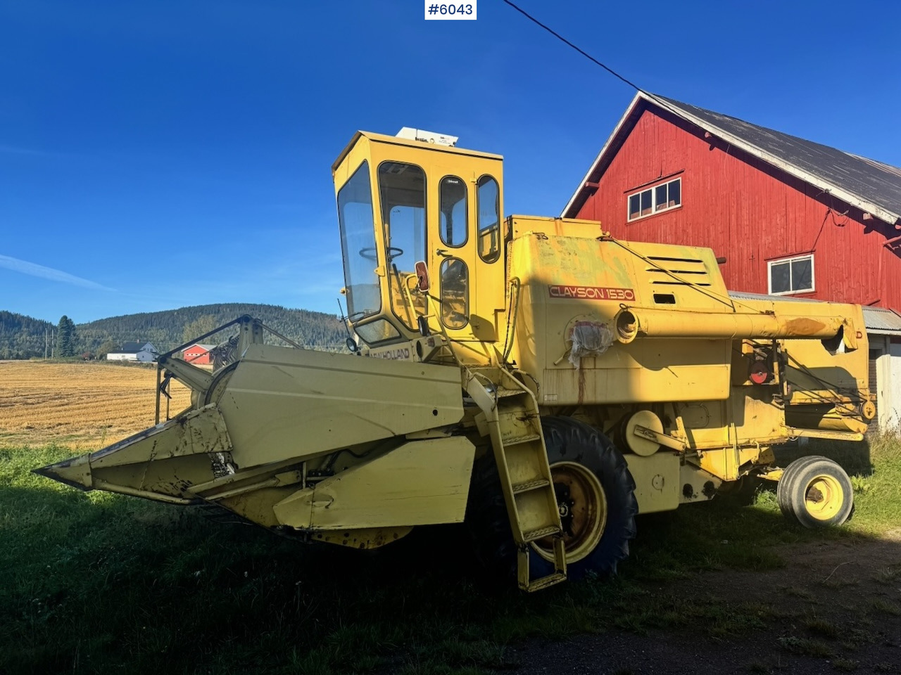 New Holland Clayson 1530 - Pemanen gabungan: gambar 2 New Holland Clayson 1530 - Pemanen gabungan: gambar 2