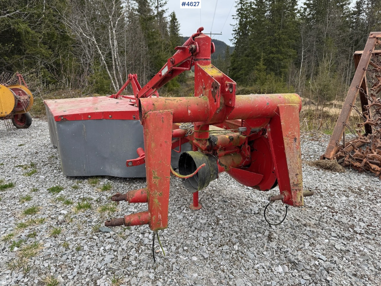 Peralatan untuk pembuatan jerami Pezag CM 164 Mower: gambar 8